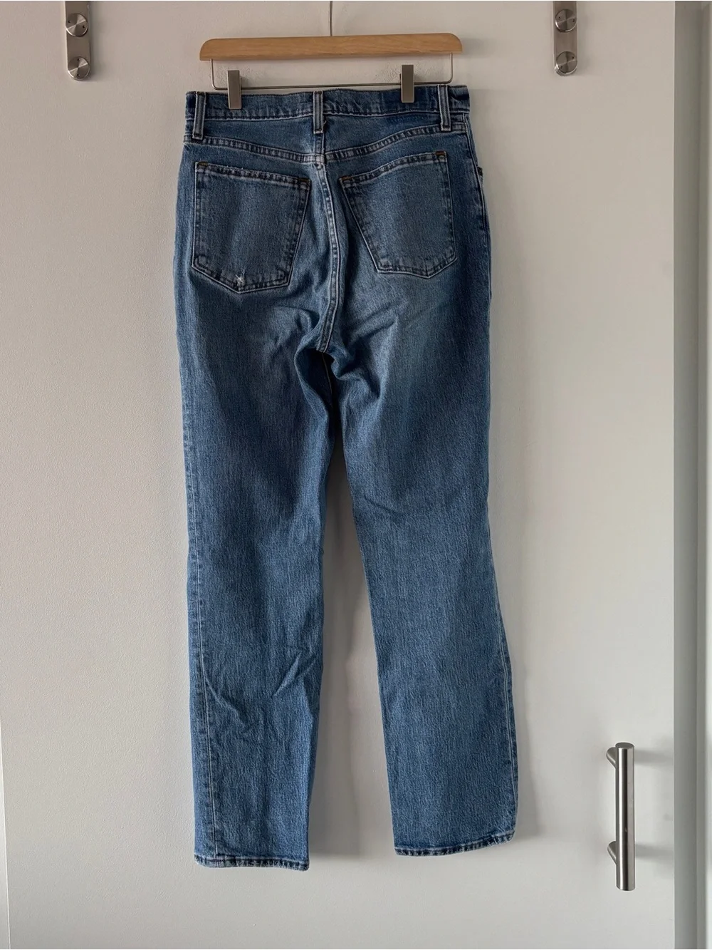 Abercrombie & Fitch High Rise 90s Straight Jeans